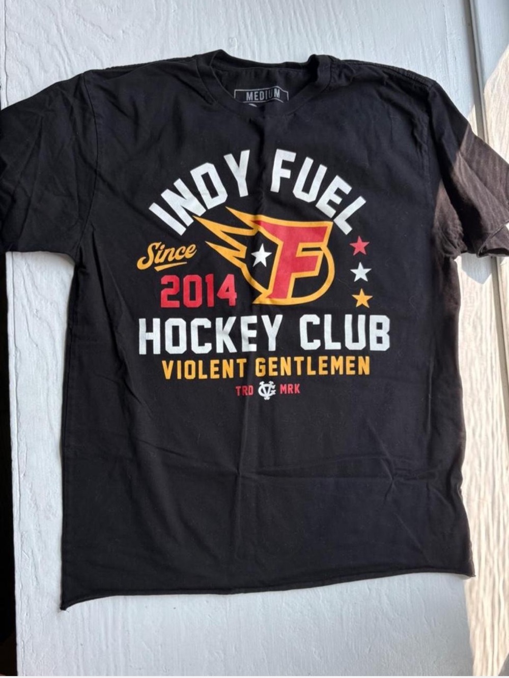 Violent Gentlemen Indy Fuel Hockey Club Graphic Shirt M